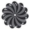 11 Pack Golf Iron Covers Headcovers (3-9, P, A, S,