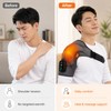 Cordless Heated Shoulder Brace with Vibration Massage – 3-Level Electric