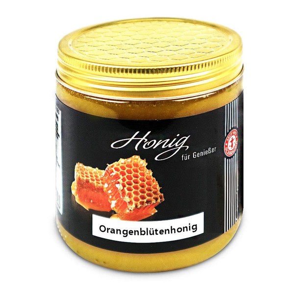 Schrader Orange Blossom Honey Origin: Spain No Addition of Non-EU