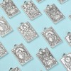 LiQunSweet 50 Pcs 5 Styles Antique Rectangle Good Luck Amulet