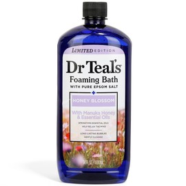 Dr Teal's Honey Blossom Pure Epsom Salt Soak and Foaming Bath (Honey Blossom)
