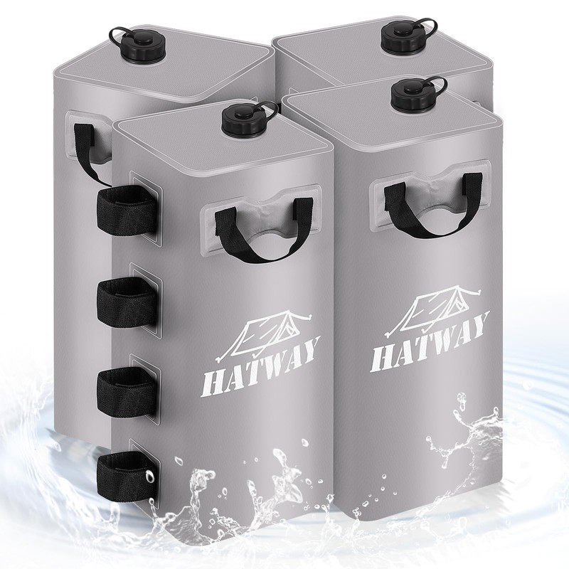 Hatway Canopy Water Weight Bag,220 LBS Water Tent Weights Set