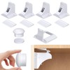 Child Safety Magnetic Cabinet Locks 4 Pack-AOSITE Baby Proofing Magnetic
