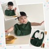 kalavika Meal Apron, Collar, Waterproof, Baby Apron, Set of 2,
