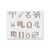 Zodiac Symbols Stencil - Reusable Stencils for Painting - Mylar