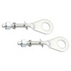 XQSMWF 2x Dia Hole Rear Chain Axle Adjuster Tensione Compatible
