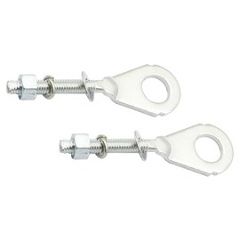 XQSMWF 2x Dia Hole Rear Chain Axle Adjuster Tensione Compatible with Honda CRF70 CRF80 CRF100 XR70 XR80 XR100