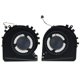 Replacement CPU&GPU Cooling Fan for HP Pavilion Gaming 15 Laptop 15-DK 15-DK0068WM 15-DK0020NR 0030NR L57170-001 TPN-C141 DC 5V