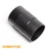 POWERTEC 70123V 4-Inch Dust Hose Connector w/Quick Connect Splice Adapter,
