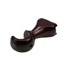 KUMGROT 2 PCS Wood Curtain Rod Brackets 35mm/1.37in Diameter Antique
