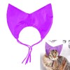Zeizafa Waterproof Cats Bath Caps for Various Size Cats Use