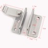 Tiberham Sliding Lock for Doors, Windows, Cabinets, Pet Cages, Accessories