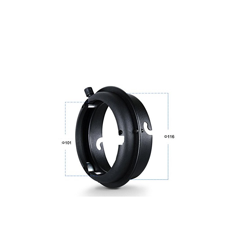 Fomito Photo Studio Elinchrom Speedring to Bowens Mount Converter Adapter