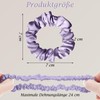 PUSCOBSY Satin Scrunchies Haargummi Damen, Elastische Scrunchie ohne Haarbruch, Klein