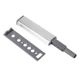 Pestillo táctil magnético Cabinet Buffer Latch Cajón de la Puerta de Acero Inoxidable Push To Open Damper Buffer Cocina Armario Armario Damper Buffer(Plastic Tip)