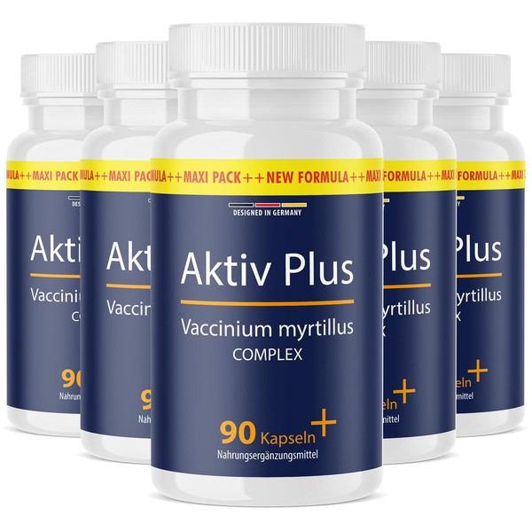 Aktiv Plus Capsules | Proven Ingredient Combination - with Plant