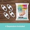 ZenToes Toe Separators with 2 Loops - Pack of 4