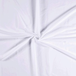 Plain 100% Cotton Voile Fabric Material - Optical White, 1Mtr 140cmx100cm