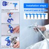 Weytoll Reversible Paint Spray Tips Kit, Airless Sprayer Nozzle Accessories