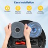 10Pcs Microfiber Vacuum Robot Mop Pads,Compatible Roborock Qrevo Series/Dreame X+L