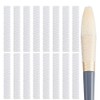 Comphic 200Pcs Makeup Brush Pen Guard Protector White Net Reusable
