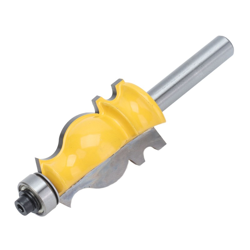 8mm Shank Handrail Milling Cutter Carbon Steel Line Molding Router