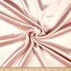 Monaco Stretch Duchess Satin Blush Pink, Fabric by the Yard