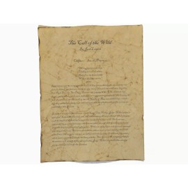 The Call of the Wild - Hand Antiqued First Page Reproduction