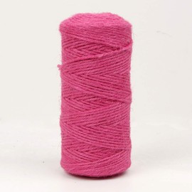 Micomon 300 Feet Natural Jute Twine for Arts, Crafts, Gardening & Packing (Hot Pink)