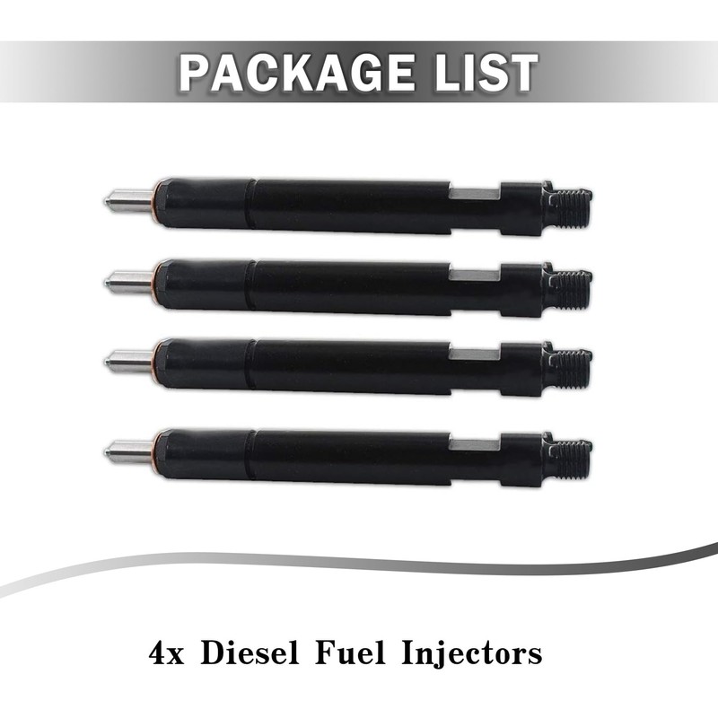 labwork - Piezas 4 inyectores de combustible diésel para motor