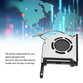 CPU GPU Fan, DC 5V 0.5A 4 Pin Laptop Fan Replacement for TUF Gaming A15 FA506 IV FA506IU FA506IH FX506IU FX506LH (GPU Fan)