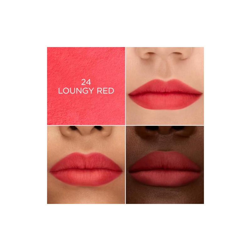 Lancme Labial Mate Aterciopelado Efecto Relleno Lip Idle CuddleBlur 24