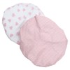 BETOOKY Gorros de Ducha Térmicos para Mujer 2piezas, Doble Capa