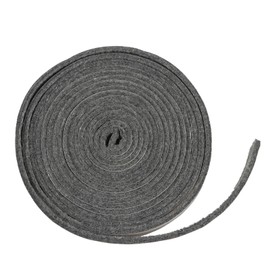 KPALAG 14ft Long, 7/8" Wide, 1/8" Thick High Temp Grill Gasket Self Stick Grey Fire Tape Non-Smoke Run Backing Seal Compatible with L/XLarge Big Green Egg BBQ Grill