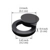 ZXUEZHENG 2 Pieces 2 Inch Silicone Umbrella Hole Ring Plug