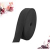 OHPHCALL 42M Long Stretchable Elastic Band 3cm Black Sewing Band
