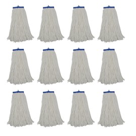 Boardwalk BWK4019WHI Commercial Buffing Floor Pads, 19", White