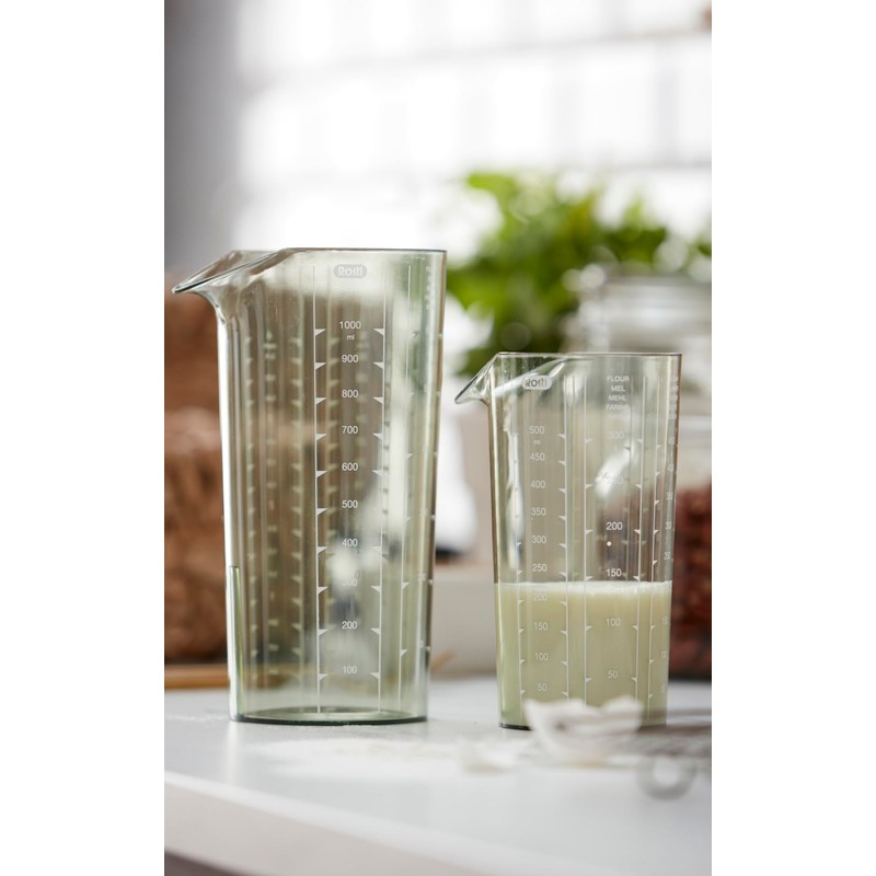 MEPAL Measuring Jug 0.5 Litre, Plastic, Smoke, 10 x 8.3