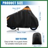 Motoforti Motorcycle Cover Motorbike Full Cover Outdoor Waterproof Scooter Cover