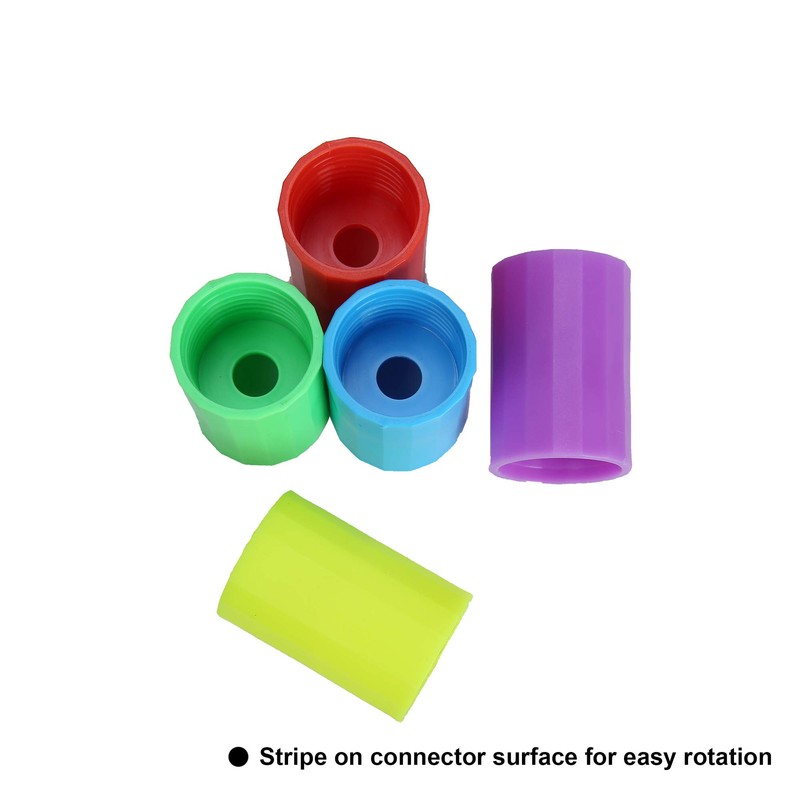 20 Pcs Tornado Bottle Connector Cyclone Tube Vortex Connector Bulk,