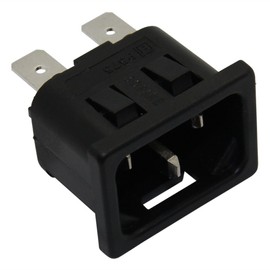 PX0575/30/63 Connector: AC supply socket male 10A 250VAC IEC 60320 C14 (E) BULGI