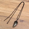 COAI Surfer Necklace Sharpener Pendant, Golden Obsidian, Obsidian