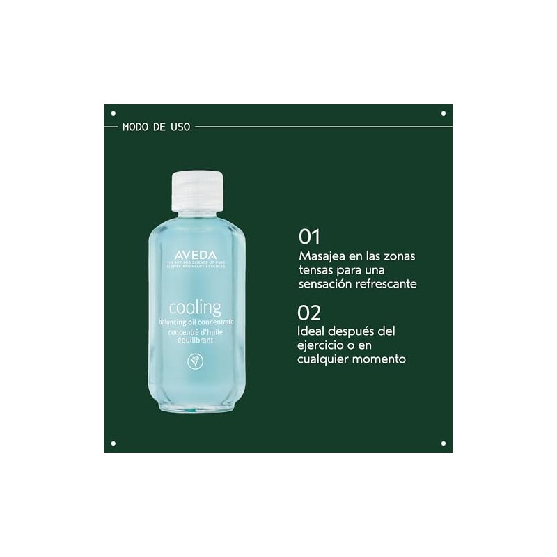 Aveda Cooling Balancing oil concentrate Aceite Refrescante para el Cuerpo