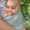 minimonkey MMSM005 Mini Monkey Sling, Mesh, Beige, Newborns to Vertical