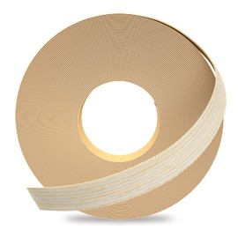 GSCIT Club Oak Edge Banding, 1/2 inch x 25ft roll of Veneer Edge Banding - Pre-glued Flexible, Real Wood Tape for Cabinet Repair & Furniture Restoration
