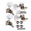 Yibuy Banjo Semiclosed Right Machine Head Tuning Tuner Peg Key