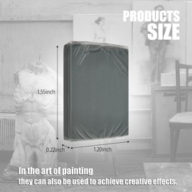 SimautHawk 4 Pack Kneaded Eraser, Artist Eraser, Erasers for Drawing, Brighten Your Sketches and Drawings (4)