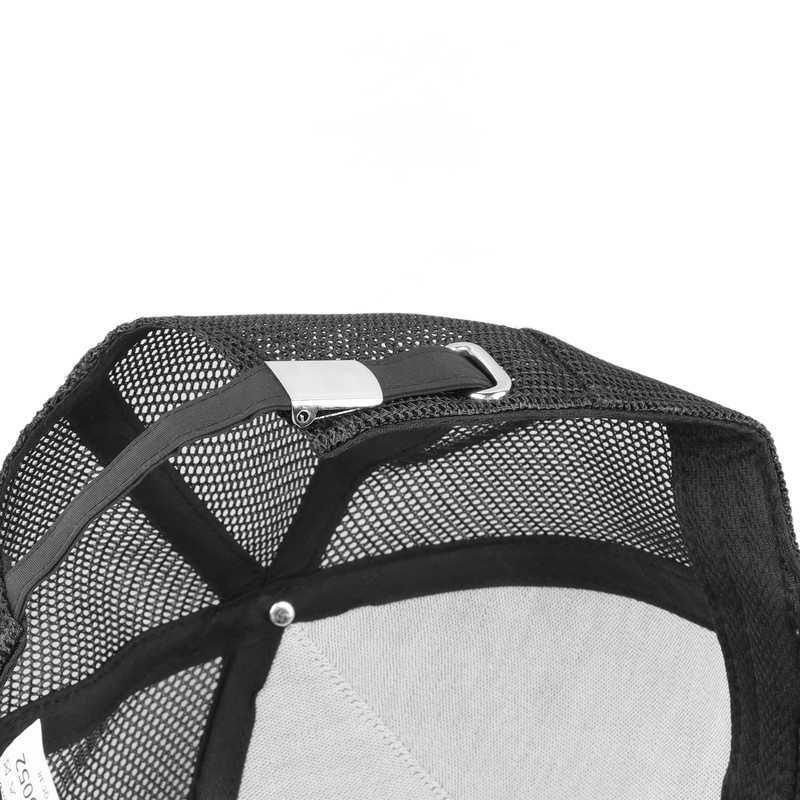 Man Baseball Cap Breathable Mesh Sun Protection High Top Adjustable