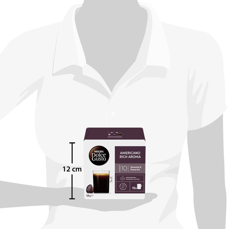 NESCAFÉ DOLCE GUSTO Americano Rich Aroma Coffee Capsules Box of