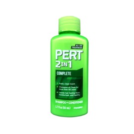 Pert Plus 2-in-1 Shampoo & Conditioner, Classic Clean 1.70 oz (Pack of 7)